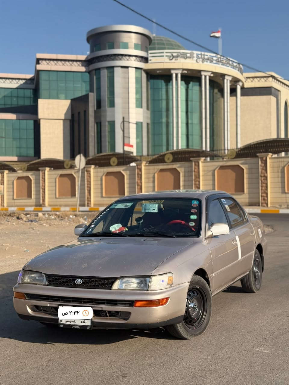 للبيع كورلا ١٩٩٣
سياره تخم تاير صدر سياره جديده مالت بيت. سياره  جاهزه من كلشي ما تغلي عليها دينار السياره رقم رقم محول جديد بأسمي 
السياره محور تحوير خارج ومرتب السياره عارضها ب٦٥ وبها مجال قليل كلش مكان السياره صلاح الدين 
***********
