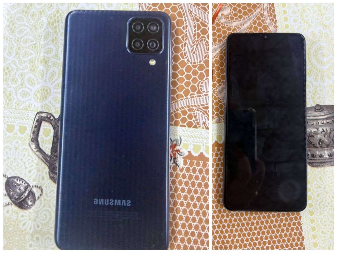 للبيع جهاز موبايل M12  كلاكسي  الرام الداخلي 4G.  والخارجي 64G 
السعر 115  الف  تكريت حي القادسيه ***********

