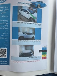 من رخصة الادمن  كورلا 2020   وارد أمريكي حادثه موضح بالصور والسونار بد...