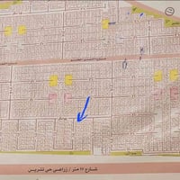 قطعة ارض 50 متر طابو صرف رقمه 575 واجه 5 ونزال 10بطن الدوره كرارة للأس...