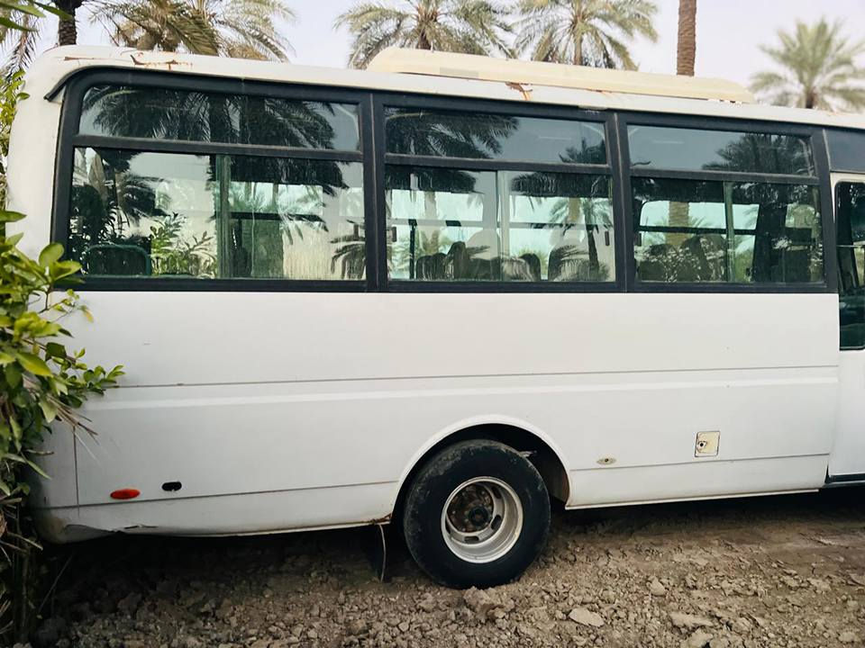 تحيه طيبه اخواني الاعزاء للبيع فقط 
كوستر جاك باص 30راكب السياره نضيفه مال مزاد وزارة الداخلية كتاب بسمي اسوي وكاله للمشتري السياره بدون حادث او صبغ كير مكينه جاهزات غرفه كله جديده سياره نضيفه السعر 95$ وبيه مجال للمشتري الخاص مغلق فقط اتصال *********** كربلاء, العراق
