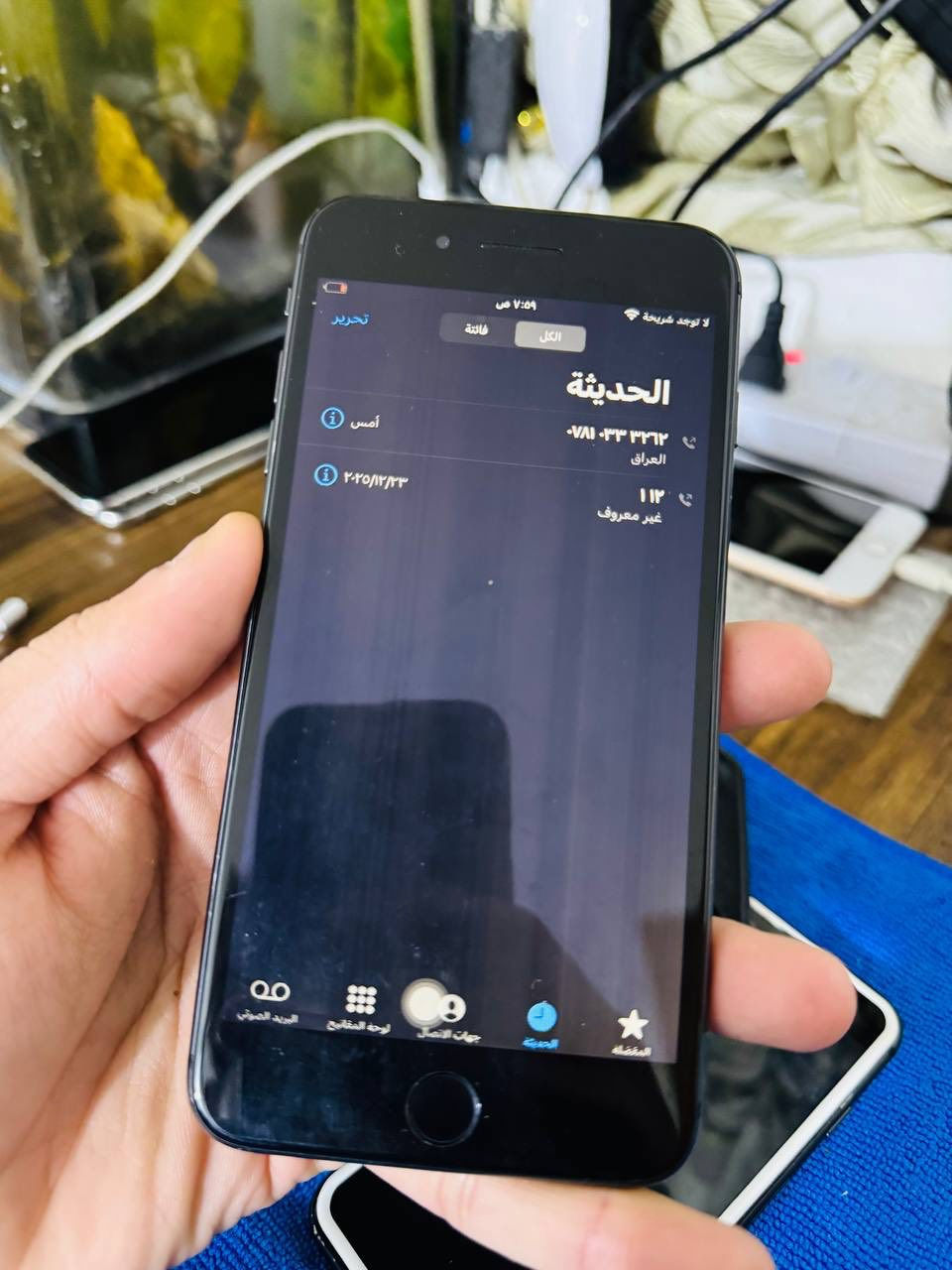 256 

بطاريه. 100 

كله شغال فقط هوم واكف و الشاشه بيها الوان بس مامبينه شغاله طبيعي 

95 الف ملاحضه توصيل موجود ودفع عربون التوصيل قبل الطلب 

التواصل ***********
