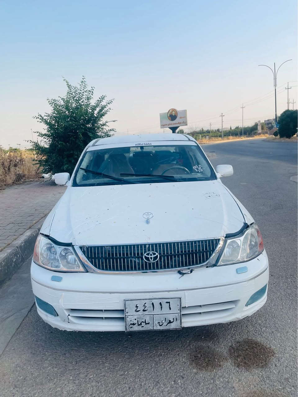 ئەڤەلۆن ٢٠٠٢ 
سبوج عام
رەقەم سلێمانی بەناو ناکرێ 
مالی مەدەنی و هەموو شتی بەشەرت
٤٠ وەرەقەو معامەلە رانية, السليمانية


**إذا كنت صاحب هذا الإعلان وتريد حذفه لأي سبب، رجاءا أرسل رسالة إلى الدعم الفني**