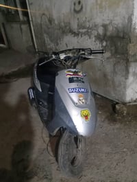 دراجه للبيع سازوكي خفاش ✨كامله مكمله✨  كهربأيات كامله سلف هندر   السعر...