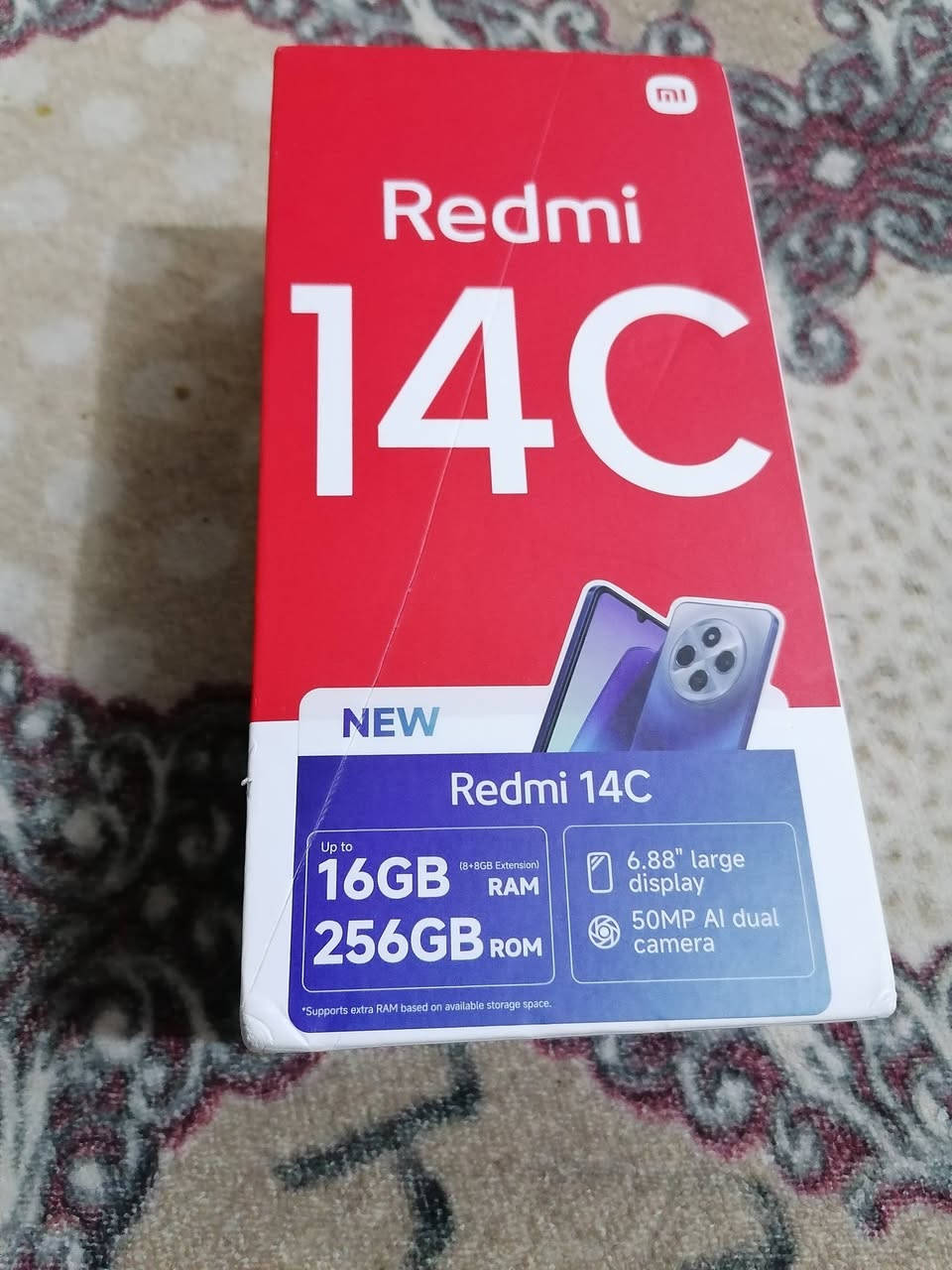 اعادة نشر بسبب الوعود الكاذبه
موبايل جديد نوع ريدمي 14C جهاز اصلي
 كامل ملحقاته ذاكرته 256GB وعشوائية 16  
خلي سعر فوك ل 100
يوجد توصيل


**إذا كنت صاحب هذا الإعلان وتريد حذفه لأي سبب، رجاءا أرسل رسالة إلى الدعم الفني**