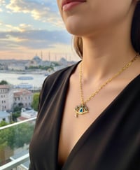 كلادة عين الحسد • طلاء ثابت • توصيل