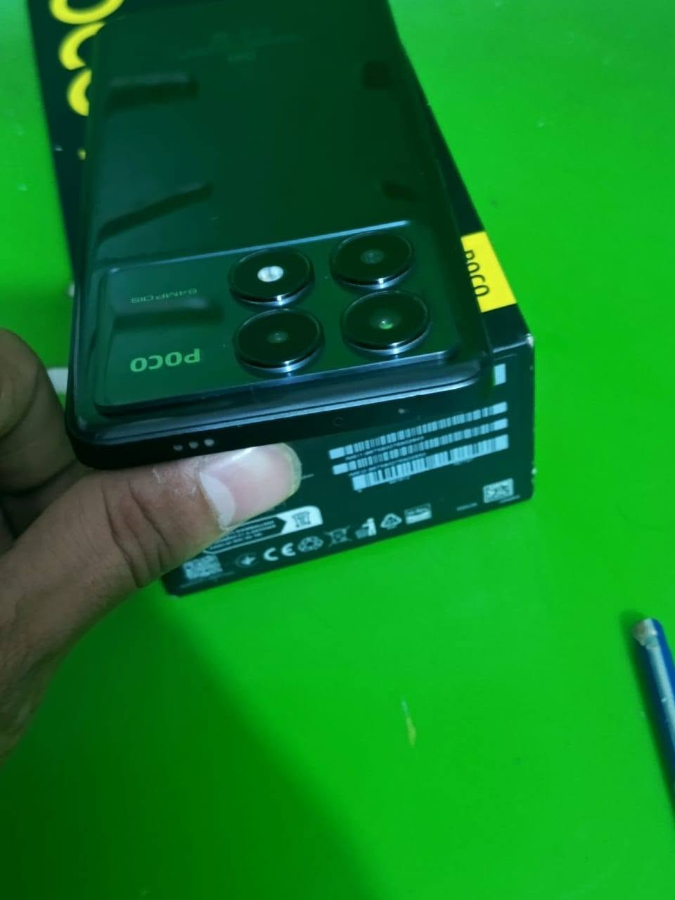 سلام عليكم توفرPOCO X6 Pro: وحش الفئة القوية للألعاب!🔥🔥
أقوى ميزة: أداء خارق بمعالج Dimensity 8300 Ultra وشاشة أموليد 120Hz🔥 فائقة السلاسة بسعر منافس.
الخلاصة: أفضل خيار إذا كان تركيزك الأساسي على الألعاب والسرعة، مع شحن سريع 67 واط ومساحة تخزين ضخمة. 512 ذاكرة🔥🔥
ببجي 120 🔥🔥فريم جهاز نضيف كلش
***********
متواجد واتساب وماسنجر 
السعر🔥 خاص
