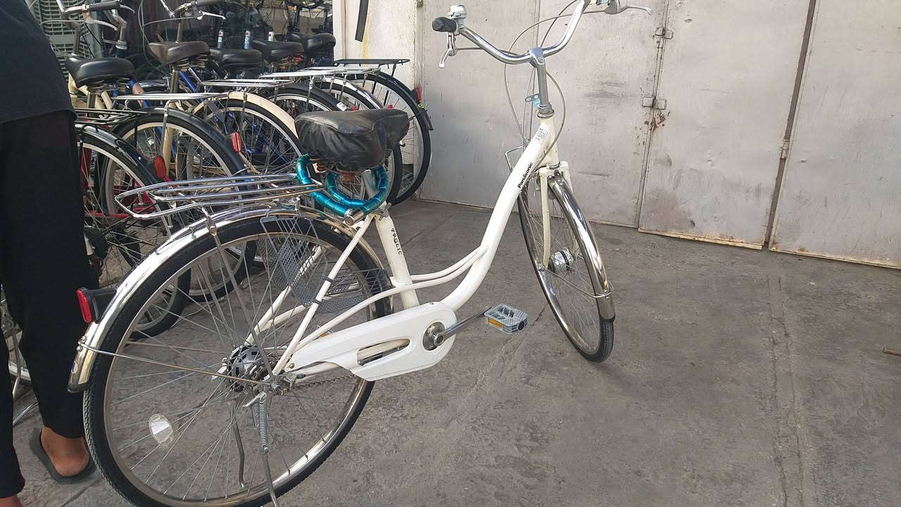 للبيع
(مستخدم)
بايسكل ياباني Panasonic
لون أبيض
٣ سرعات Nexus
سلة أمامية
***********
