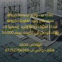 خارطة بيتك علينه هاتف/واتس اب 07752766569