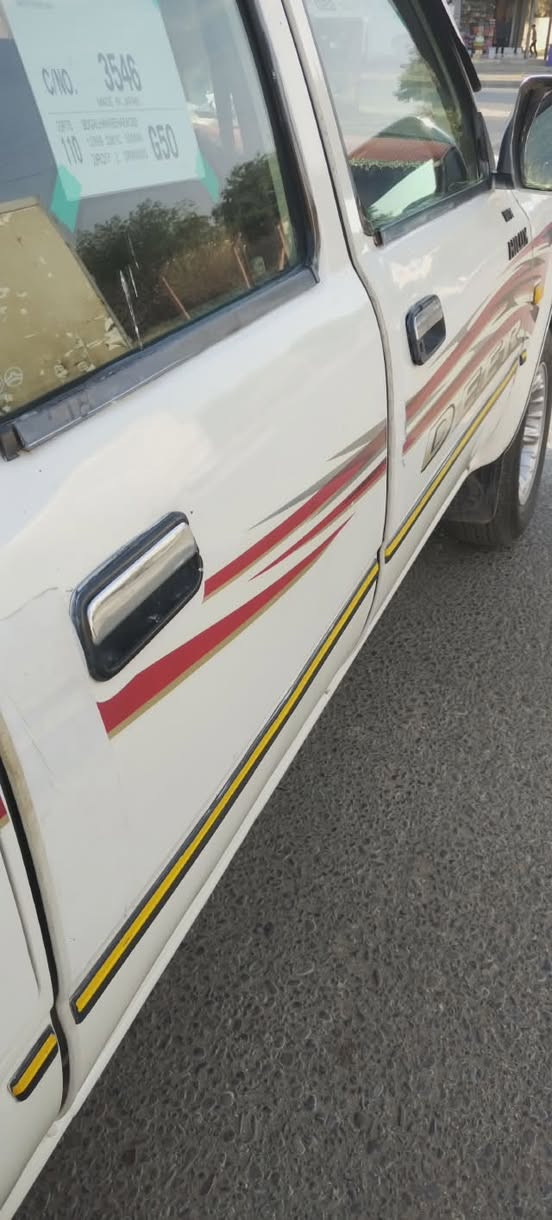 بيكب دير موديل ٢٠٠٦ مرغوب سياره بأسمي سنويه لحد ٢٠٢٧ شهر ٤ ينتهي سياره بيها بطاقه بانزين بيها مكانات صبغ بل بوب وبارد بدون خياس  سياره مالت جناي محرك وكير بدون صرف تبريد شغال الصدر ودبلات كلهن مبدلهن جديد تايوندي تايرات جدد بيها فقط معجون بل بونيد شويه بدون خياس السعر ٥٨ العنوان كركوك للاستفسارالاتصال ع الرقم ***********
