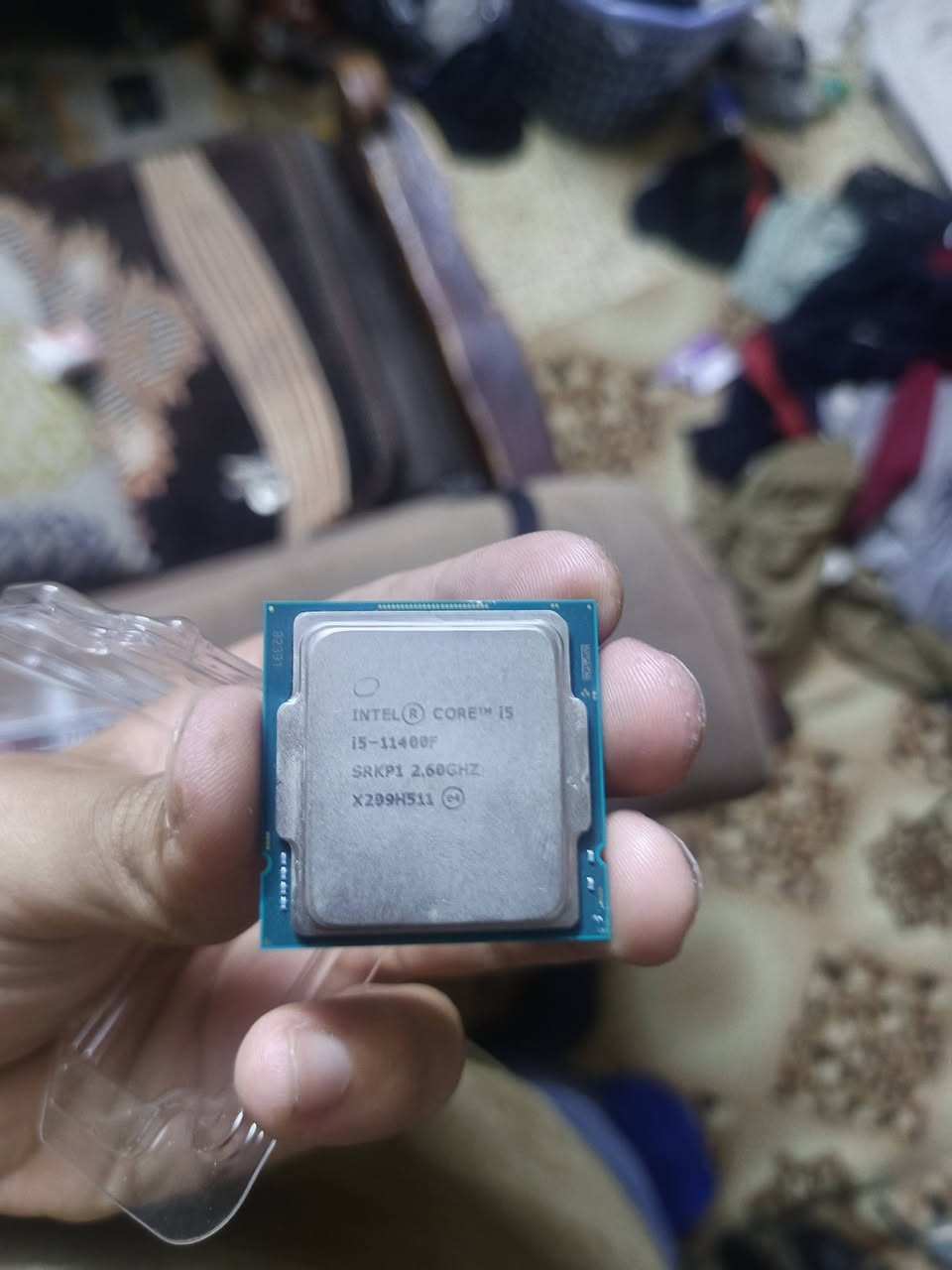 معالج Intel Core i5-11400F بحالة ممتازة
130 الف 

رام TeamGroup T-Force 16GB (2x8) DDR4 3200MHz 
80 الف 

نظيفة و حاله ممتازه 
متوازي على بيعته و اتمنه محد يكسر ابسعره


**إذا كنت صاحب هذا الإعلان وتريد حذفه لأي سبب، رجاءا أرسل رسالة إلى الدعم الفني**