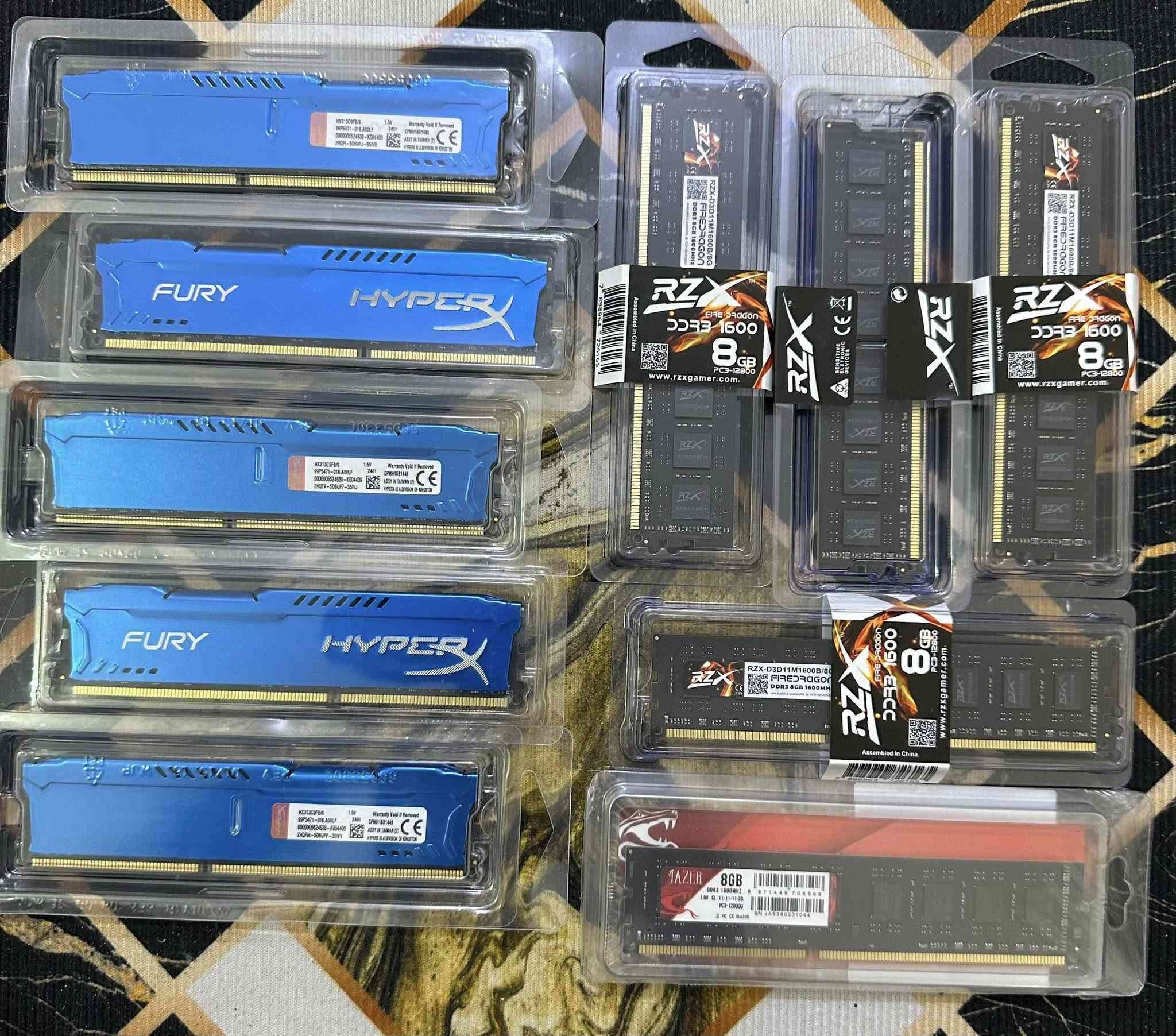 سلام عليكم الغوالي
رامات حاسبه عدد 18 قطعه كلهن DDR3 ذاكره 8 كيكا انطونه بيهن سعر وبالعافيه عليكم ❤️🫡🤗


**إذا كنت صاحب هذا الإعلان وتريد حذفه لأي سبب، رجاءا أرسل رسالة إلى الدعم الفني**