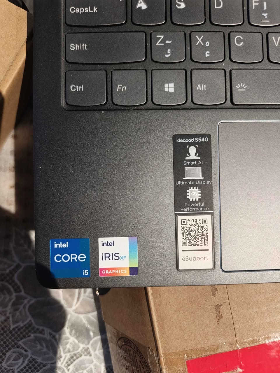 LENOVO ideapad S 540
core i5 1135G7
RAM 16 GB
ROM 256 GB SSD
كارت شاشه داخلي + كارت Graphics 
GPU 4GB
شاشة 4k كما موضح بالصورة
نضافة ١٠٠٪
اخو الجديد

السعر 500 الف 
مكاني بغداد الغزالية توصيل ماكو 
*********** بغداد, العراق
