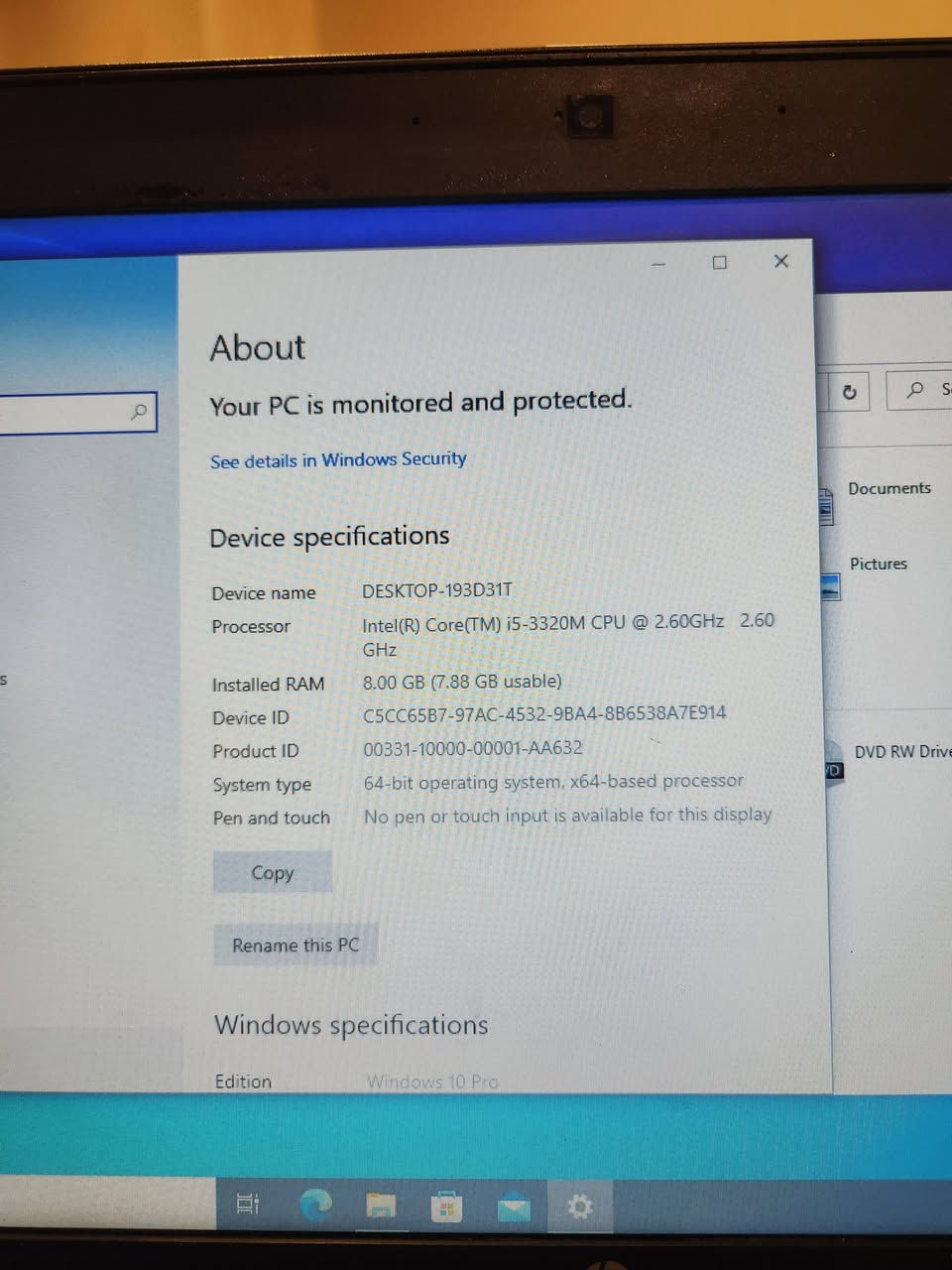 لابتوب hp للبيع
البطارية تحتاح تبديل 
السعر ٩٠ الف


**إذا كنت صاحب هذا الإعلان وتريد حذفه لأي سبب، رجاءا أرسل رسالة إلى الدعم الفني**