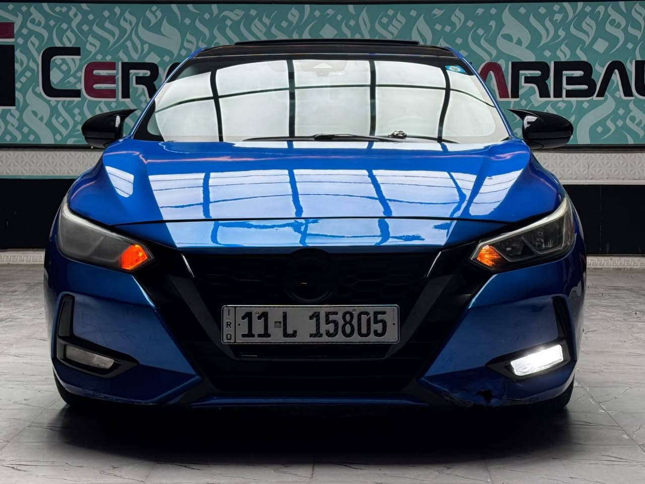 السيارة  مغلفة قمارة ppf اللون اسود لامع
حادثها نص بنيد وباب السائق وجاملغ امامي صور الحادث مرفقه
الموصفات جلد فتحه
رادار توقف امامي وخلفي
رادار نقطة عمياء
بصمة ابواب وتشغيل
تشغيل عن بعد
تحكم استيرن
شاشة كبيرة تدعم ابل كار بلي واندرويد اوتو
كروز سرعة وتحديد مسار
ثلاث انظمة قيادة نورمل وايكو وسبوت
مانع انزلاق
حساس خلفي وكامرة 
ويل سبورت حجم ١٨
تنبيه مغادرة المسار
حساس ضغط الهواء
رقم بغداد بأسمي سعرها 135 وبيها مجال ***********
مكاني كربلاء
