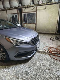 سوناتا موديل2016 تبريد ثلج  تدفئه شاشه كبيرة كامره  محرك 2400 تخم تاير...