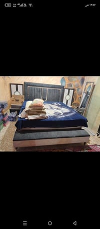 طقم نوم تركي • استعمال قليل • أثاث غرفة