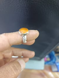 عقيق يماني • قياس 20 • صياغة مغلقة