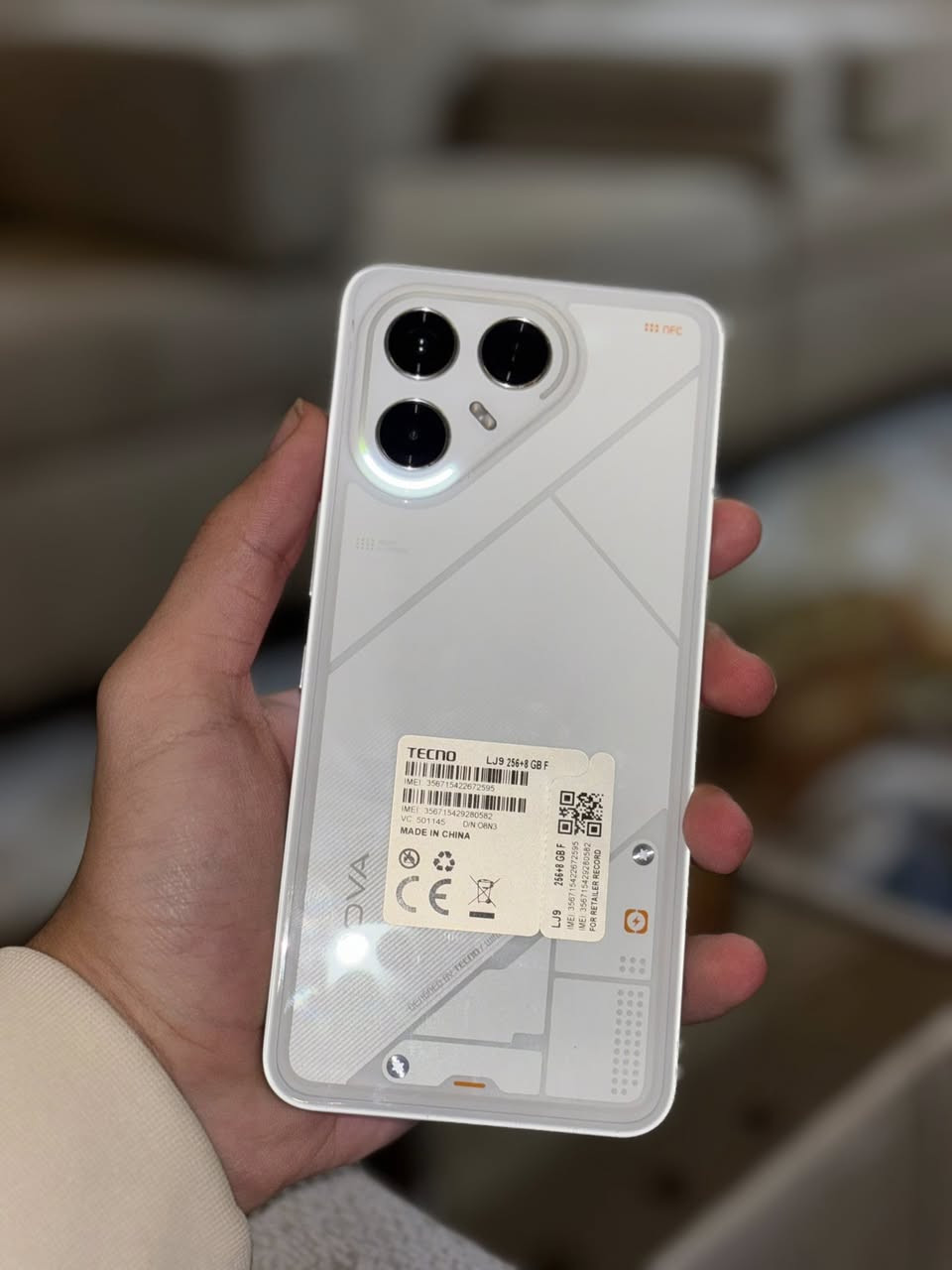 تكنو بوفا 7 الترا ✨

🧨 الأحدث من Tecno بمواصفات استثنائية

📱المعالج : Mediatek Dimensity 8350 Ultimate
💾 الذاكرة : 256 جيجابايت الرام 8 جيجابايت
📷 الكاميرا : 108 + 8 ميجابكسل
💾 الشاشة : 6.67 بوصة - 144 هرتز - AMOLED
🔋البطارية : 6000 مللي أمبير - 70 واط 

➖➖➖➖➖➖➖➖➖➖➖

كامل ملحقات العنوان بغداد ومتوفر توصيل للرمادي السعر 450 وبي مجال ***********
