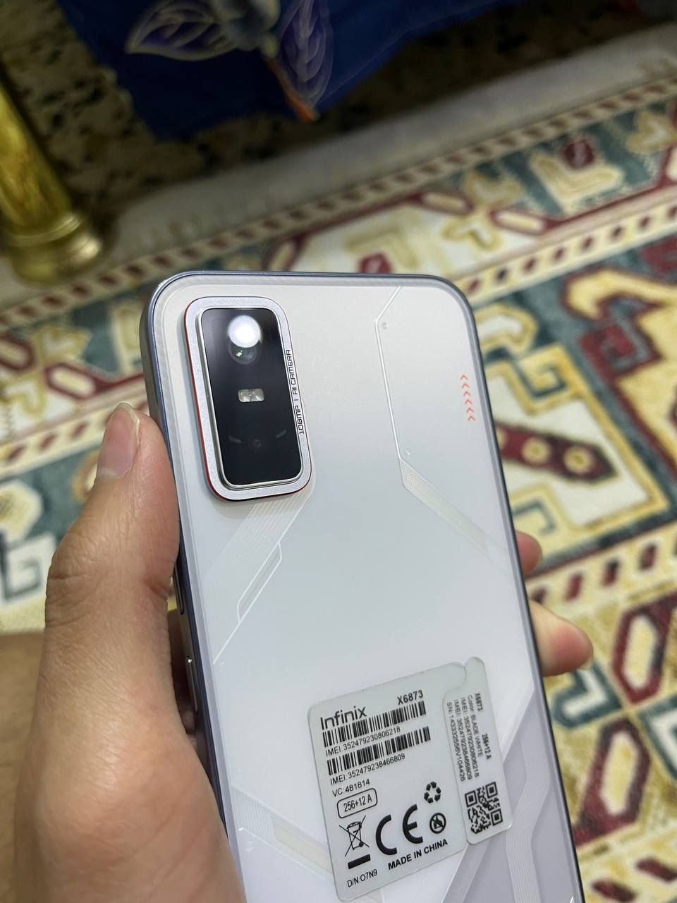 سلام عليكم
انفنكس GT 30 Pro

الجهاز مستخدم شهرين فقط، الجهاز بعدة جديد شخط ممشخوط

ذاكرة 256

رام 12.00GB + 6.00GB

باقي المواصفات موجودة بلصور 

ملحقات شاحن فقط

السعر 325 بي مجال بسيط

عنواني بغداد المدائن توصيل ماعندي والموشراي ليتعبني 🩶


**إذا كنت صاحب هذا الإعلان وتريد حذفه لأي سبب، رجاءا أرسل رسالة إلى الدعم الفني**