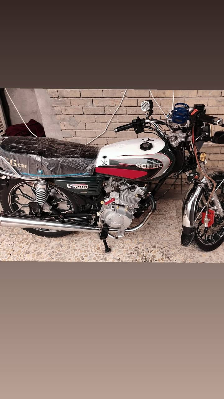سلام عليكم دراجه ايراني محرك 200cc دراجه برغي مامفتوح بيها جيب وياك فيتر سعر 725 وبيها مجال بغداد معامل ***********
