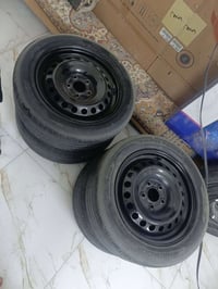 تايرات ووياله ياباني حجم 16 مال نيسان سنتره نضيفات السعر 160وبيهن مجال...