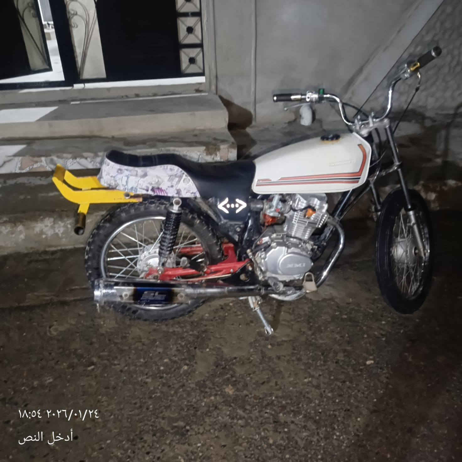 دراجه للبيع موديل 18/مكينه25اوراق موجود /***********
