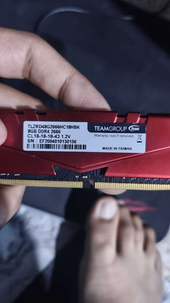 سلام وعليكم
مذر بورد للبيع ب90
رامات ddr4 2666 8*2 ب150
كرت شاشه 1660سوبر ب180
معالج انتل i5 9400f ب80
بورسبلاي 500w ب60
رام ddr4 3200 8g ب90
شغالات لغرض التطوير وليريد البيسي كامل سهله واتساب ***********
بصرة مركز
