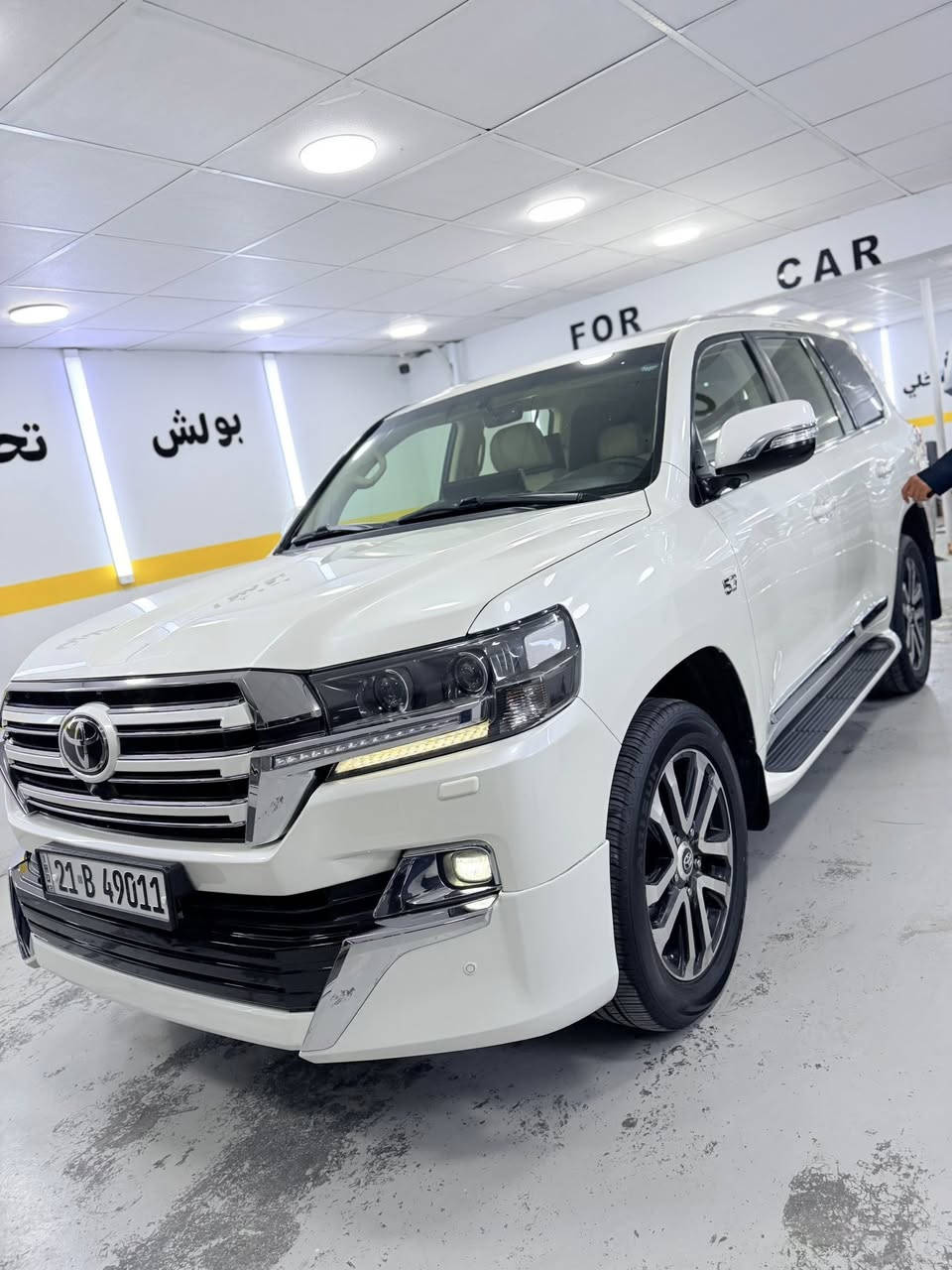 لاندكروز 2017 مواصفات لكزز 5700
رقم سليمانيه بأسمي تحويل مباشر
مكفوله ما عدا بارد شبر بجاملغ 
فول الفول 
ماشيه 100 الف 
سعرها / 540 وبيها مجال 
هذا رقمي ***********
عنواني بغداد ابو غريب الزيتون
