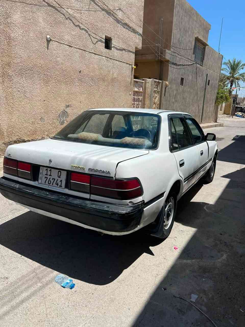 سلام عليكم شباب
للبيع سياره كرونه 

موديل 1989

محرك كير اوتو 

رقم بغداد بسمي 

هز جديده 

تايرات انضاف باتري جديد 
 
تبريد شغال 

العنون صلاح الدين قضاء بلد 

الاستفار فقط عل رقم ***********
