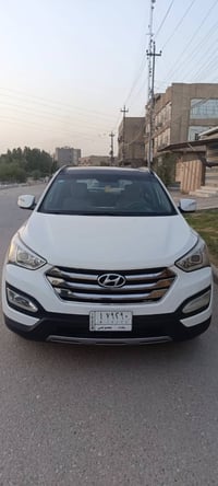 2013 سنتافيه خليجي رقم بغداد مكينه 6 سلندر تشغيل بصمه  مع سياره 2 بصمه...