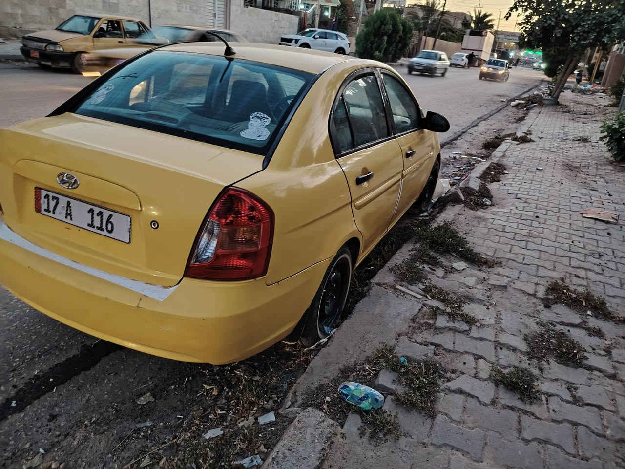 اكسنت للبيع 2007 رقم مثنى انكليزي بسمي هزه جديده سنويه 2031  كير محرك حداديه كهربائيات كفاله السعر ٦٨ ورقة السيارة ب كربلاء رقم الهاتف ***********

