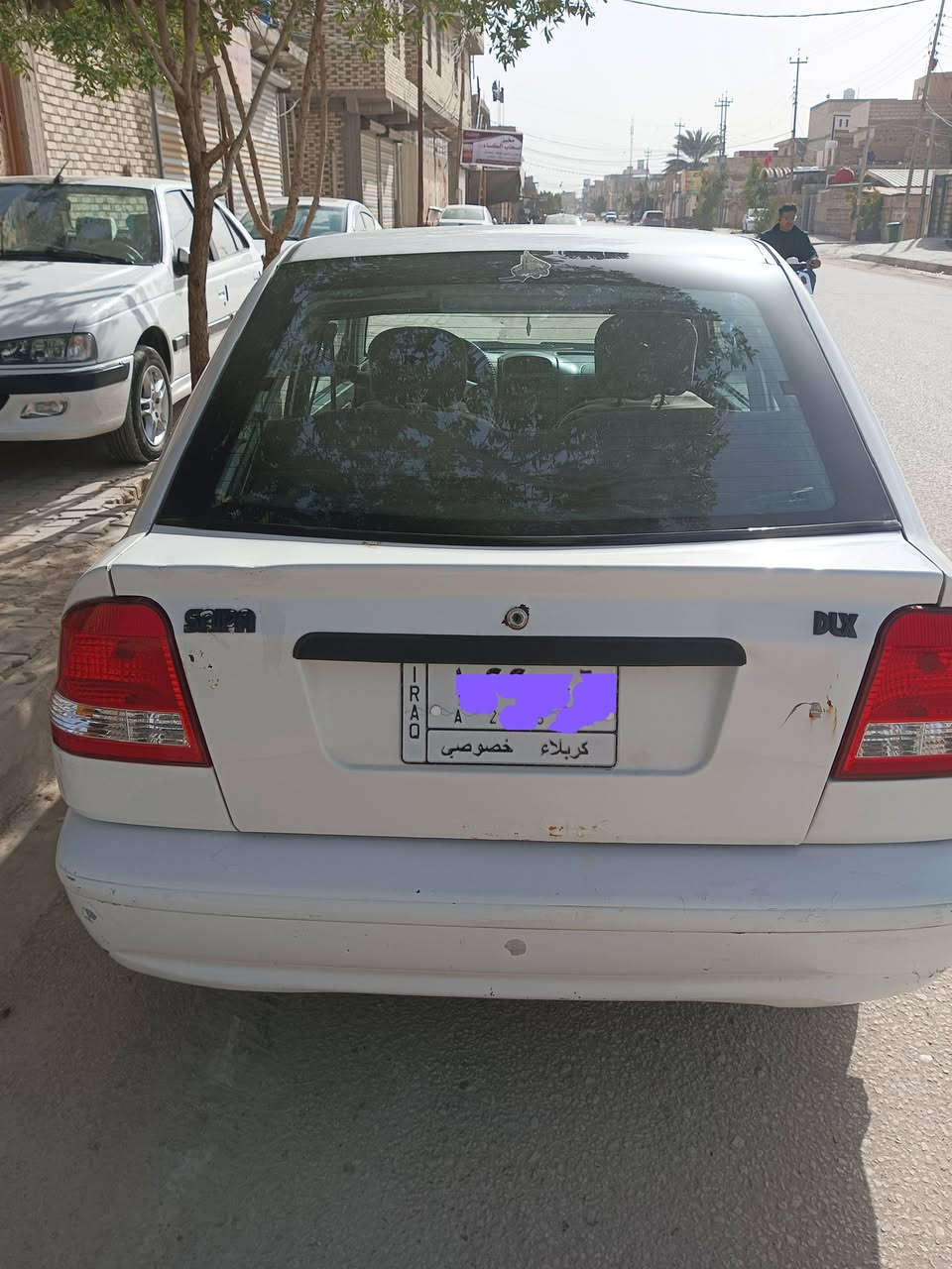 السلام عليكم 
سايبا ديلوكس للبيع موديل 11 رقم كربلاء بأسمي مابيها أي نقص كير مكينة كهربائيات فقط ضربة خفيفة بالجاملغ الخلفي موضحة بالصورة السنوية لحد 2029
السعر 30 وبيها مجال
 العنوان كربلاء الرقم ***********
