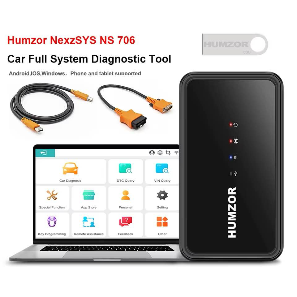 جهازئ فحصا سيارا اوروپي جديد او فول فول مواصفات سعر ١٠٠$ دولار قفل 

Top Reasons to Choose NexzSYS NS706

1.Affordable and Powerful
Freely choose Tablet，iOS and Android smartphones to achieve intelligent and efficient operation, making diagnosis easier.

2.Full systems diagnosis
Full-system quick scanfor passenger cars, deep diagnosis on all the electronic systems of the car with detailed report, Engine, Transmission, ABS, SAS, SRS, TPMS,etc.
3. key programmer & immo
Professional and convenient IMMO, add new key, erase keys, key programming, all key lost via OBD...
4. 17 special functions & Reset service
Oil Reset, TPMS, ABS, SAS, TPS, DPF, EPB, Battery Test, Injector Adjust，IMMO Prgoramme，CVT Learning,Gear Learning，Odometer Management，Sunroof initialization，Suspension matching，Seat calibration，Headlight matchingall included to meet your extra demands.
5.Actuation test

6.Complete OBD2 and OBD 1 Functions
Fully covers OBD2and OBD 1 diagnosis modes, read current.,pending and permanent codes quickly, clear fault codes and turn off the Check Engine Light.
7. Support more than 83+ car brands,about 1000+ models
Full OBD 1 and OBD 2 Diagnosis,Powerfully support more car brands, including American, European, Australian, Asian cars.
8. via Bluetooth automatic connection9,User-friendly Experience
Quick access to VIN Query, DTC Query, Data Manage, Data playback,Remote Assistance, Feedback icon, Screenshot, etc. fully provide you with intelligent and easy operation.
9.Multi-language Supported
Switch the language you need within the App freely, English, Italian, German, Russian, French, Spanish, Polish, Greek，Japanese, Korean, Portuguese, Dutch, Hungarian, Traditional Chinese,more are under adding.
10.Free Download & Update
Free download and update for wide vehicle models in the App Store of the software. Updating the software for free for two years.Updating the software need to pay half of the product price if more than two years! دهوك, العراق


**إذا كنت صاحب هذا الإعلان وتريد حذفه لأي سبب، رجاءا أرسل رسالة إلى الدعم الفني**