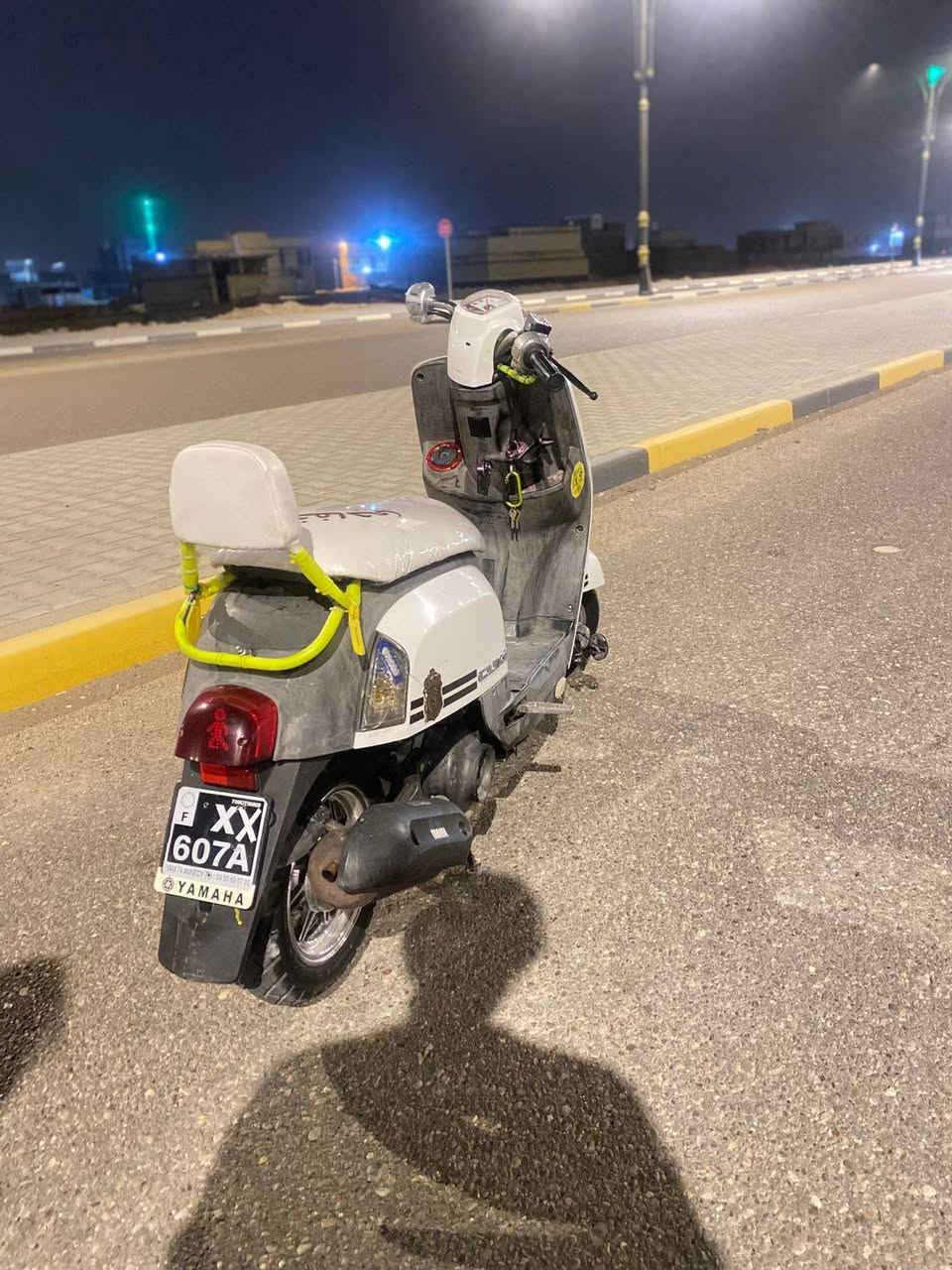 اسلام عليكم بوليسي للبيع الدراجة نضيفة ما نقصهة اي شي بلادية ختم واحد مكينة حلوة ناعمة ما مفتوحه السعر مليون وبيهة مجال قليل حك الجية العنوان البصرة ياسين اخريبط ***********
