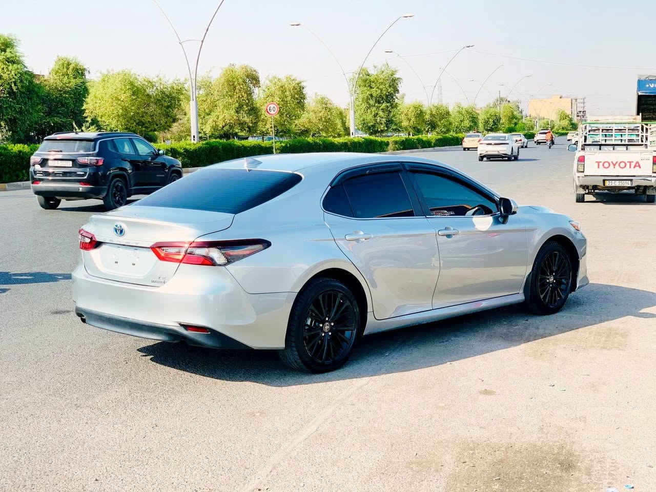 تيوتا كامري  موديل 23
مواصفات le هايبرد
لون سلفر داخل اسود 
كشن جلد اصلي من شركة تويوتا
شاشة كبيرة 
تحكمات ستيرن 
رادار امامي
رادار جانبي 
حساسات 
بصمة
لايت زنون 
ويل كب كروم اسود
الضرر 
صفحة السائق صبغ فقط
بدون دواخل شرط 
ايرباك سليم شرط
ماشية 51 الف
السيارة بجم كبس شرط
السيارة جديدة كلش 
السعر 179 $  بلاش💯
تترقم شمالي 
للاستفسار مراجعة الصفحة 
اوالاتصال بالرقم *********** بيه واتساب
