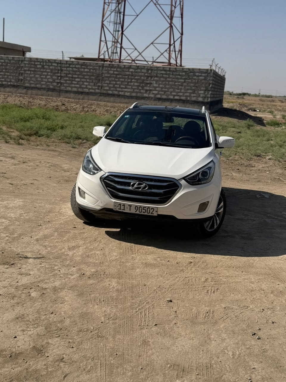 توسان فول بصمه بنراما كشن كهربائي كامره تبريد قطعتين بيه قطعتين صبغ موديل ١٥  بابل الحمزه الغربي ***********
