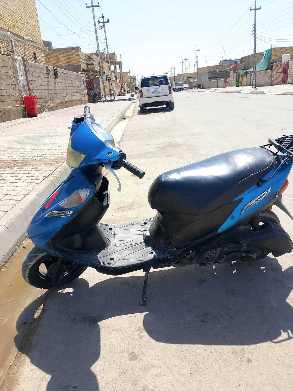 دراجه ادرس ياباني قديم السعر 275 وبيه مجال قليل موبايل *********** العنوان كوت النوار
