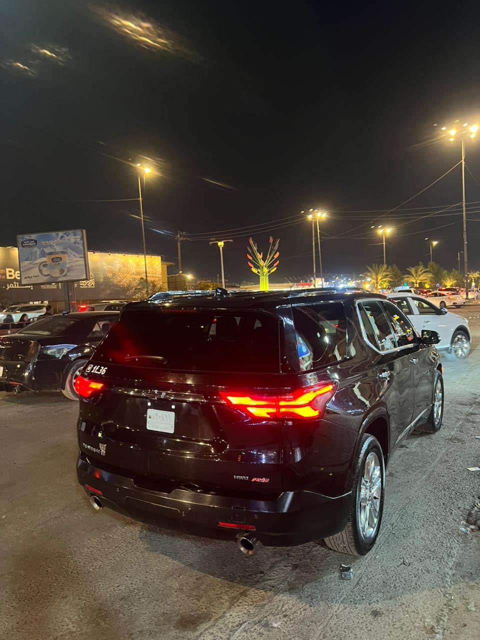 شوفرليت ترافلس 

رقم بغداد انكليزي بأسمي 

موديل 2023 وارد امريكي.. 

حادث 4 قطع تبديل بلادي الشغل درجه اولى 

السعر 215 وبيهه مجال
حجم المحرك:  3600
ــــــــــــــــــــــــــــــــــــــــــــ

الــمــواصـــفـــات ĹT فول مواصفات

1- كير 10 نمر
2-شحن واير ليست 
3-شاشة كبيرة + قاصة 
4-كشنات جلد
5-كشنات كهربائية
6-تدفئه كشنات
7-كشنات الخلفية منفصل ViP وتدفئه ولون الداخل كريمي 
8-تبريد 3 قطع
9-بصمة تشغيل 
10-خمس بصمات أبواب
11-تشغيل عن بعد
12-جنطة كهربائية 
13-لايت زنون 
14-لد نهاري 
15-حجاب نهاري
16-ويل كب بلادي
17-أشاير بلمري
19-رادار أمامي 
20-رادارات جوانب
21-حساس بشر + سيارات
22- تحديد مسار + تراكش 
23- انظمة التعجيل جبلي وتو ويل 
و فور ويل وسحب 
24- خزن ميموري الكشنات 
25- كامرات 360 درجه 
كامرات مرآة وجام امامي وخلفي 

مشروع وطني رقم النكليزي بغداد
هسه جديده 

العنوان النجف ——————————————-
للاستفسار :
***********
***********
