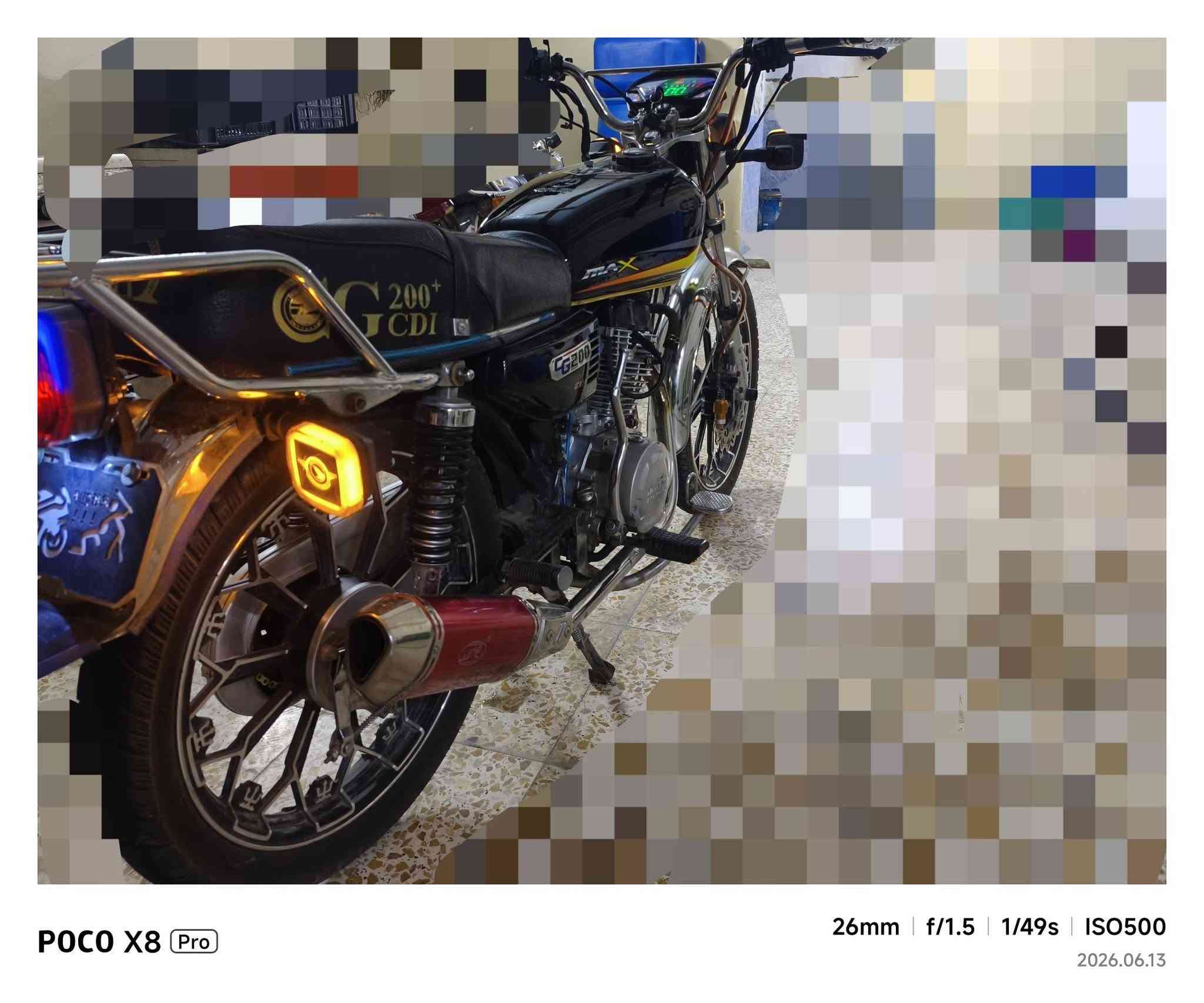 دراجه 🏍️شركه سواك نامه برو موديل ٢٥ محرك ٢٠٠🚀 مكفوله كفاله عامه علا الفحص⚙️🪛 السعر 800,000 💵 وبيها مجال يخبل كلشي شخال وهورن اشاير  ولايت بس العداد ما شغال الدراجه مال جنايه


**إذا كنت صاحب هذا الإعلان وتريد حذفه لأي سبب، رجاءا أرسل رسالة إلى الدعم الفني**