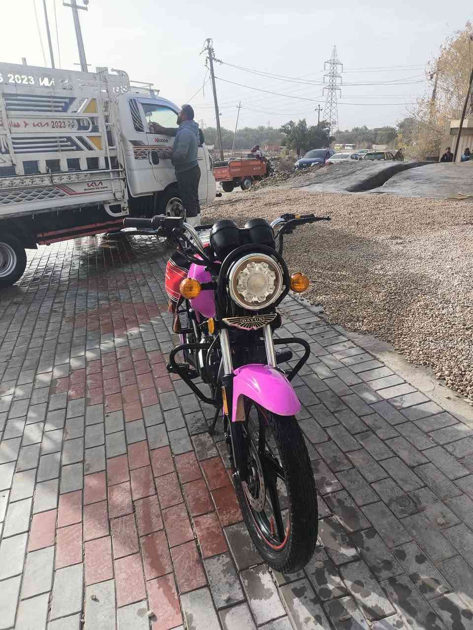 دايون مديل 22 شهر التاسع  للبيع دراجه حلوه ومرتبه ما ناقصه كلشي  للتواصل ***********
