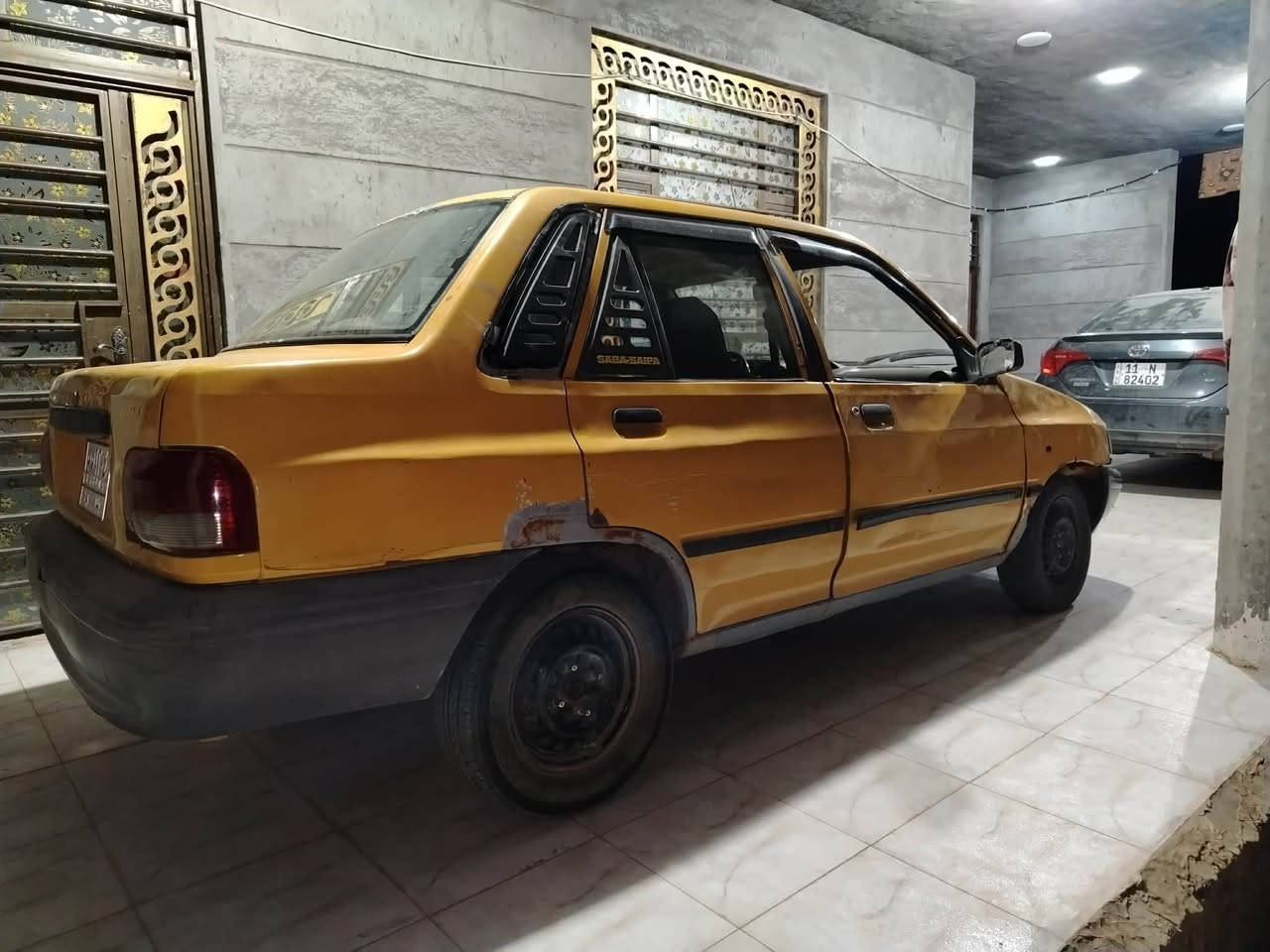 السلام عليكم للبيع سايبا موديل 12رقم بغداد السياره بيها ملاحضات بسيطه محرك كيا برايد تحويل ثاني يوم المكان بغداد اليوسفيه السعر22وبيها مجال للتواصل على رقم***********
