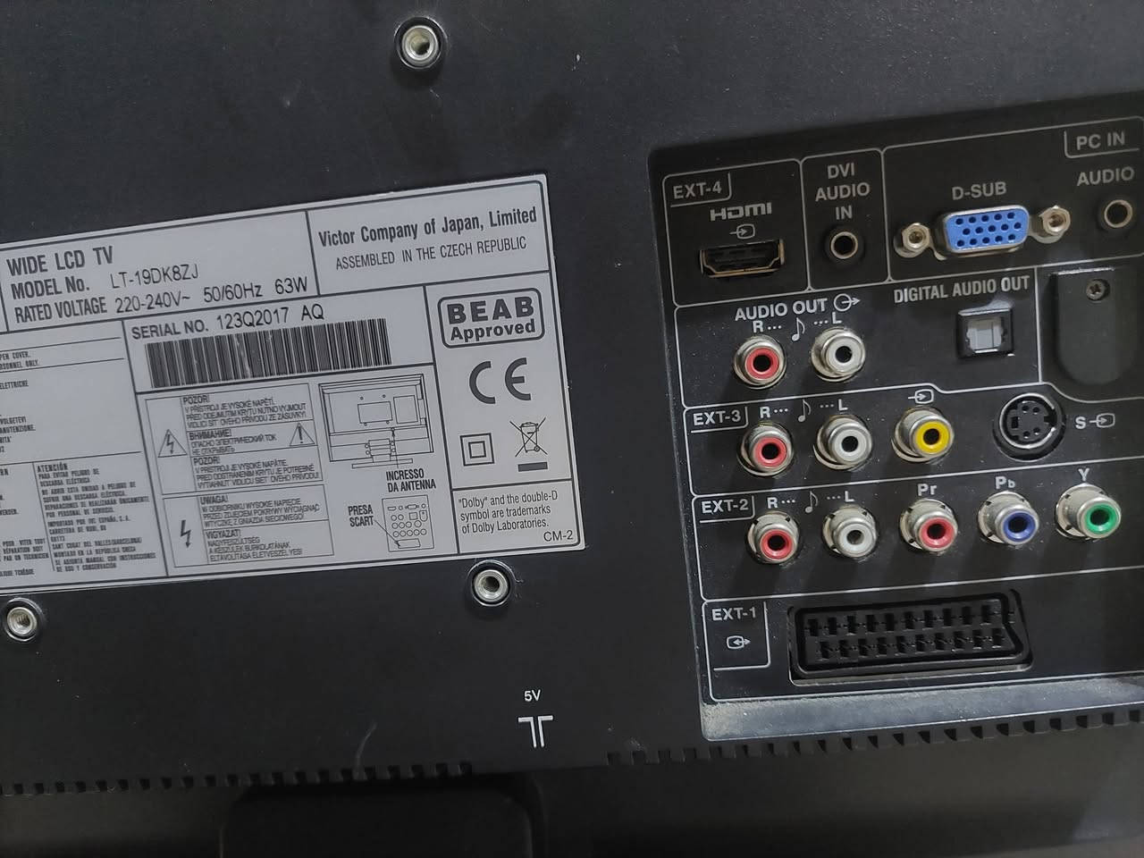 شاشه حجم ١٩ ياباني باله ٥٠ يوجد توصيل


**إذا كنت صاحب هذا الإعلان وتريد حذفه لأي سبب، رجاءا أرسل رسالة إلى الدعم الفني**