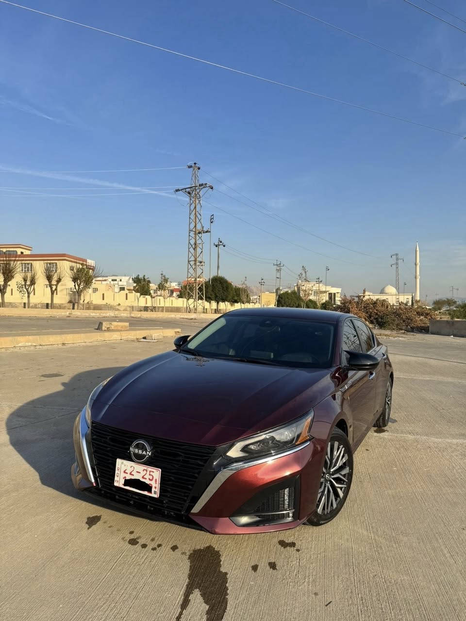 اسلام عليكم 
‎‏2023 Nissan Altima SV
‎ 2023 نيسان التيما SV                        
                                                      بصمة ابواب و تشغيل 
‎تشغيل عن بعد 
‎شاشة
‎كاميرا 
‎رادار امامي و خلفي و جانبي 
‎نقطة عمياء
‎تحديد مسار
‎فوليوم تحديد سرعة
‎كشنات كهربائي  
‎اوتو بريك
‎حساسات 
‎لايتات ليد و زينون
‎ويل كروم بلادي
                                                                       رقم كاتي
 ‎الضرربابين سكن بدون دواخل
‎ايرباك فقط برده طاك  رجع بلادي
‎ماشية 45 الف فقط 
                                                                      رقم شاصي
1N4BL4DV6PN359174 
   ‎السعر: $157 ورقة           
                                                          عنوان سيارة دهوك 
‎رقم تليفون: فاببر، واتسابى
                                             مراوس فقط ب رقم شمالي 
                                                            ***********.
