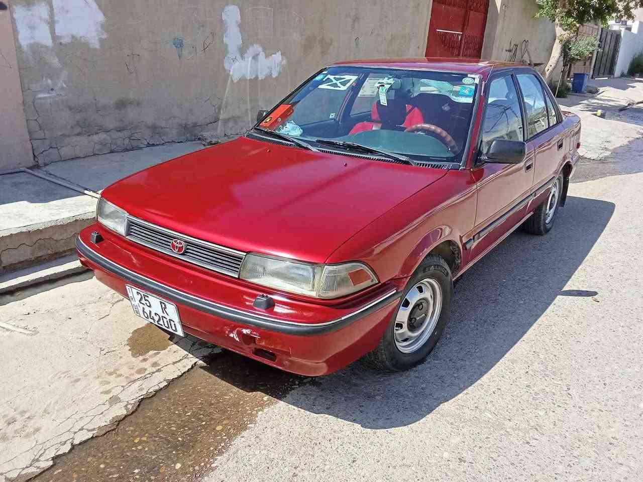 سلام عليكم كورلا موديل 1992گير اوتوماتيك كوبون البنزين موجود سياره بلاد يسرا تخم صدر جديد التبريد الشغال سنويه بسمي لحد 2027جديد 
سياره جاهز ***********مكان كركوك محرك 16صبغ عام للجمالية بدون ضربة سعر 60بي مجال كركوك, العراق
