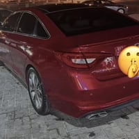 عليكم سوناتا ٢٠١٦ بيهة قطعتين باب مبدل و جاملغ مصلح ماشة ١٤ الف  مكينه...