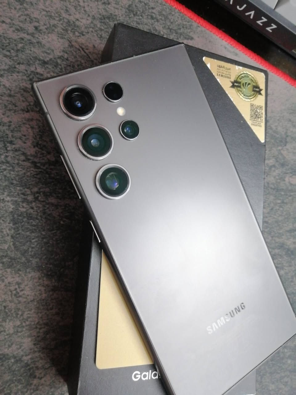 🔥 للبيع سامسونك S24 Ultra 256GB 🔥
اللون: أسود 🖤
الذاكرة: 256GB
الحالة: نظيف حيل، ما بي أي شي، شغال 100٪
كل ملحقاته موجودة.
السعر: 950 ألف و بي مجال بسيط
المكان: بغداد
اي استفسار خاص 📩


**إذا كنت صاحب هذا الإعلان وتريد حذفه لأي سبب، رجاءا أرسل رسالة إلى الدعم الفني**