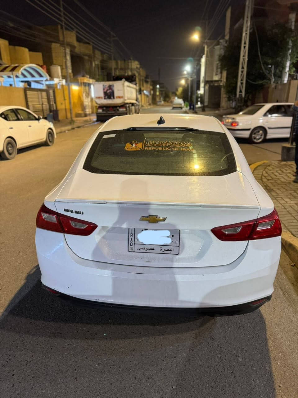 شوفرليت ماليبو 2019 حره راعيها موجود
نص فول 
 شاشة كبيره 
بصمات ابواب

ماشية 126 ألف

الحادث جاملغ صفحة السائق
مكينه مفتوحه بسبب التشخيص الخطأ السبب تبخير 
كير مبدل بيه كيس دهن بوربرين 
ضربه داخل العراق باب خلفي صبغ ربع من الجاملغ الامامي والخلفي جهة الراكب 

مكان السياره ياسين خريبط 
السعر 100 وبيها مجال

للاستفسار *********** البصرة, العراق
