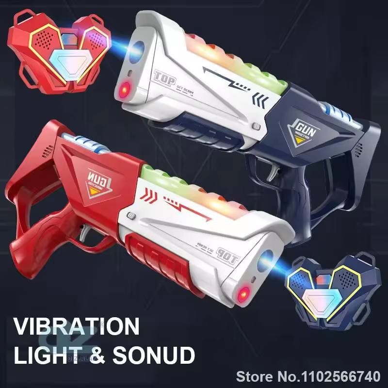 ألعاب ليزر تاغ (Laser Tag) للأطفال والكبار، تتكون عادةً من مسدسين وسترات استقبال.
الميزات: تأثيرات صوتية وضوئية تفاعلية، اهتزاز عند الإصابة
ومؤشر لقيمة نقاط الحياة (HP). 
التشغيل: تعمل بالبطاريات (عادةً بطاريات AAA). 
طريقة اللعب: يمكن اللعب بشكل فردي أو جماعي، حيث تبلغ مسافة التصوير حوالي 10-15 متراً. 
أعلى سعر


**إذا كنت صاحب هذا الإعلان وتريد حذفه لأي سبب، رجاءا أرسل رسالة إلى الدعم الفني**