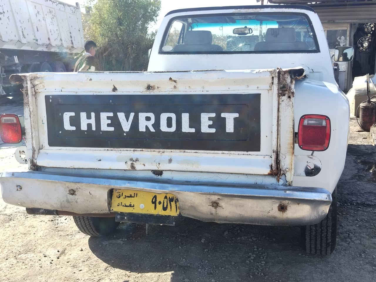 السلام عليكم
للبيع جمسي وانيت موديل 1975 سياره جاهزه تعمير جديد محرك 6عالي رقم بغداد خشب بدي جديد كهربائيات شغاله مكاني ذي قار *********** السعر 22وبيها مجال
